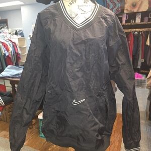 Vintage Nike Black Pullover Windbreaker